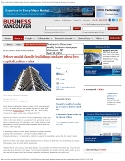 Business in Vancouver