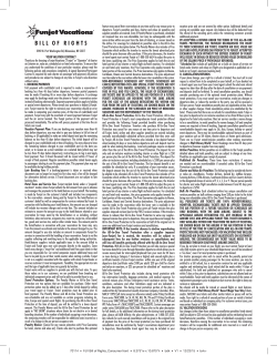 Bill of Rights - Trisept Solutions