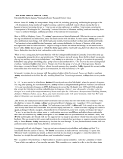 The Life and Times of James M. Ashley