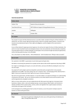 Systems and Security Specialist