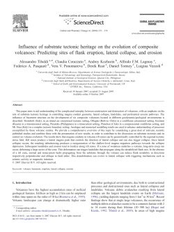 Influence of substrate tectonic heritage on the evolution of composite