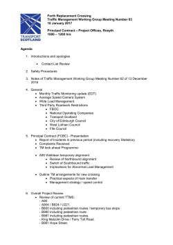 Agenda - Transport Scotland