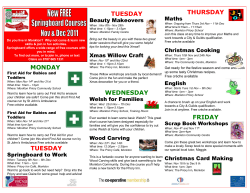 MONDAY TUESDAY TUESDAY WEDNESDAY THURSDAY FRIDAY