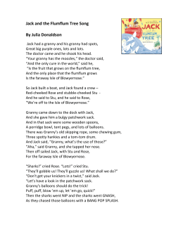 Jack and the Flumflum Tree Song By Julia Donaldson