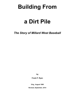 Building From a Dirt Pile