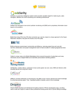 AdClarity is a business intelligence solution which provides valuable