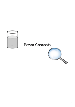 Power Concepts