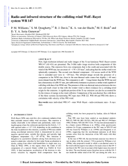 Radio and infrared structure of the colliding-wind Wolf