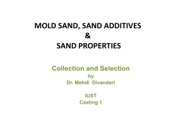 Molding Sands