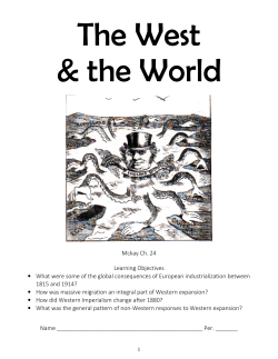 Ch 24 Imperialism study