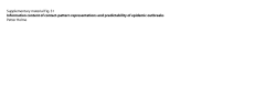 Information content of contact-pattern representations and