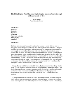 Larese, Tia - unit - Teachers Institute of Philadelphia