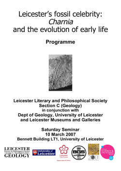 Charnia - University of Leicester