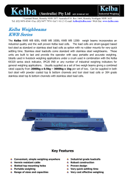 Kelba V8-1 non trade Single Frame Platform Scale