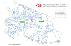 attendance map - Peters Township School District