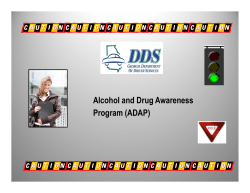 Alcohol and Drug Awareness Program (ADAP)