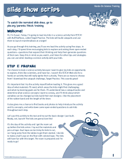 Slide Show Transcript PDF