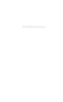 PreDictionary - Emory University