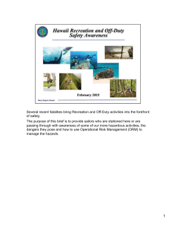Hawaii RODS Awareness Brief English