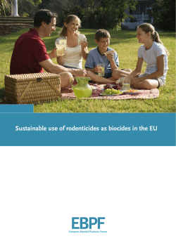 Sustainable use of rodenticides as biocides in the EU