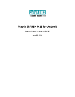 Matrix S PARSH M2S for A ndroid
