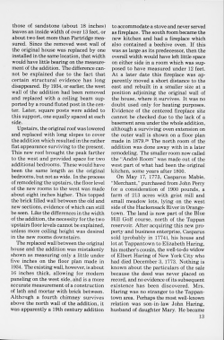 those of sandstone (about 18 inches) leaves an inside width