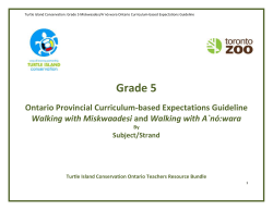 Grade 5 - Toronto Zoo