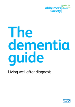 The dementia guide