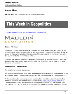 Save to PDF - Geopolitical Futures