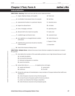 netw rks Chapter 3 Test, Form A