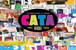 15th Anniversary Booklet - Community Access to the Arts