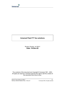 Fleet77 Fax Solutions