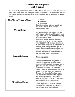 Lamb to the Slaughter
