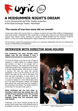 A MIDSUMMER NIGHT`S DREAM