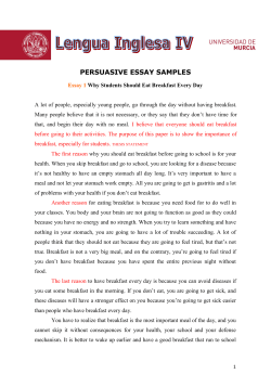 persuasive essay samples