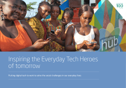 Inspiring the Everyday Tech Heroes of tomorrow