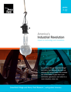 America`s Industrial Revolution