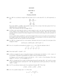 OLYMON VOLUME 11 2010 Problems 654