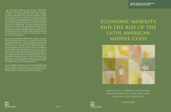 economic mobility and the rise of the latin american middle class