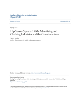 Hip Versus Square: 1960s Advertising and