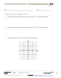M3 End-of-Module Assessment Task