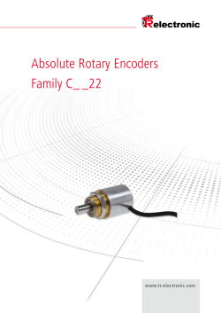 Absolute Rotary Encoders Family C_ _22