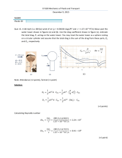 57:020 Mechanics of Fluids and Transport