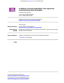 universal prima facie principles In defence of moral imperialism: four
