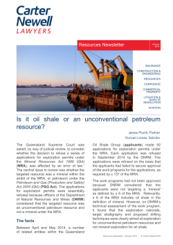 Is it oil shale or an unconventional petroleum