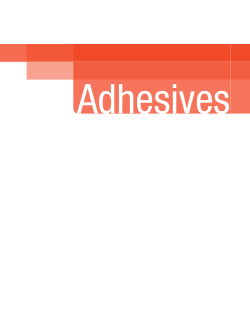 Adhesives