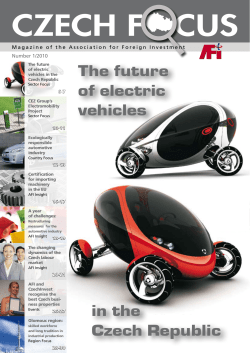 Czech Focus - CzechInvest