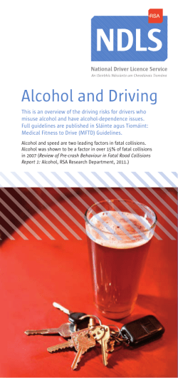 Alcohol and Driving