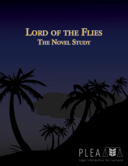Lord of the fLies Lord of the fLies