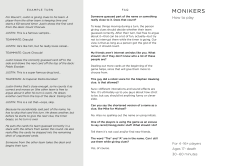 monikers - Buffalo Games